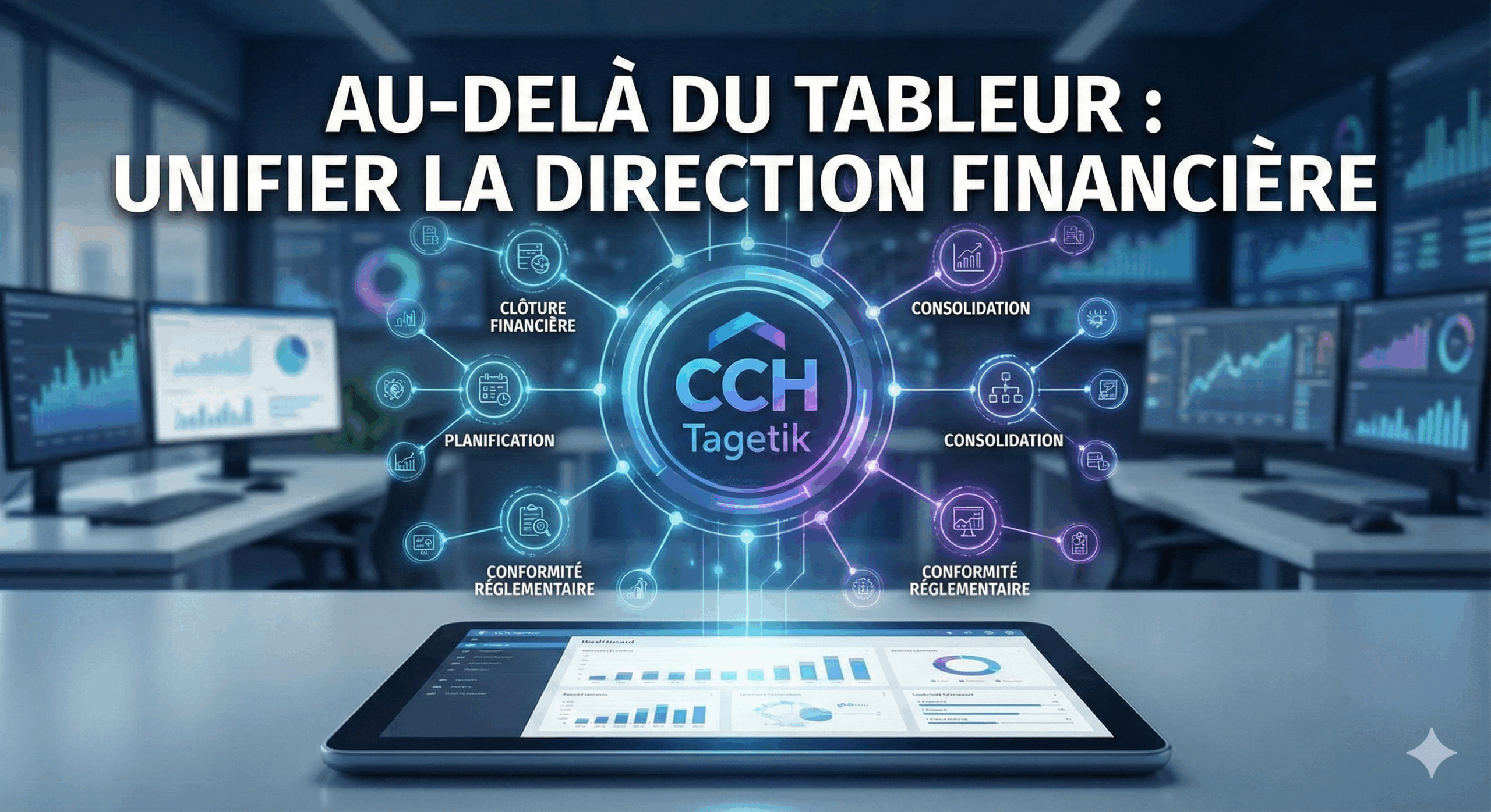 Au-delà du tableur : Unifier la Direction Financière avec CCH Tagetik